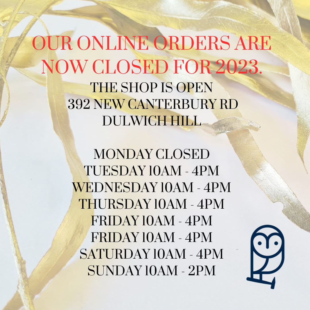 ONLINE ORDERS CLOSED for 2023