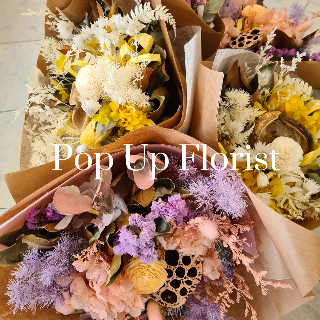 Pop Up Florist for Mothers Day.