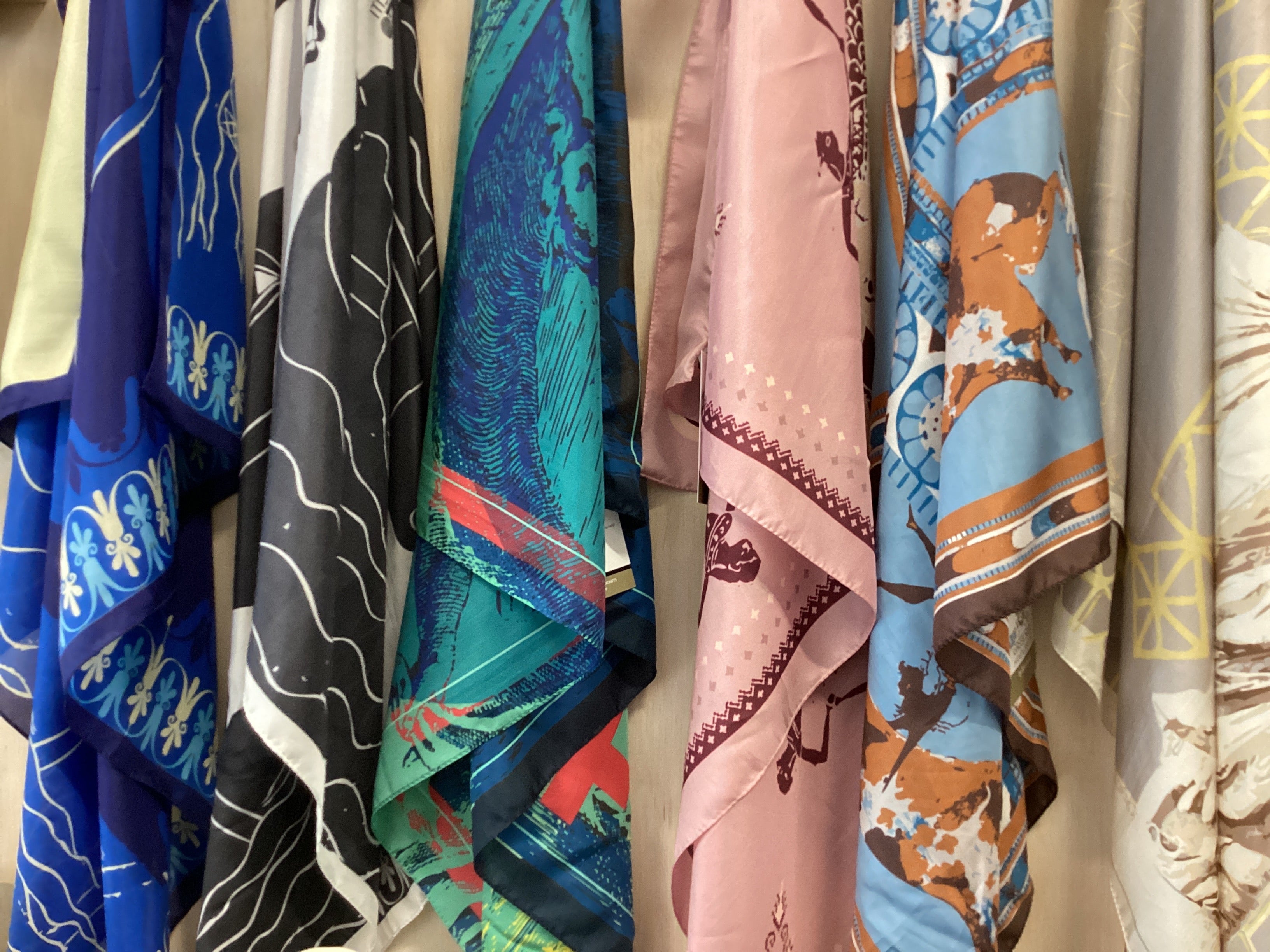 Greek Silk Scarves have just landed
