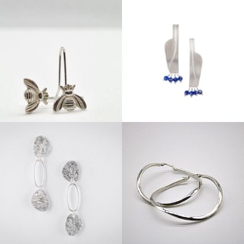 Variety is in the earrings!
