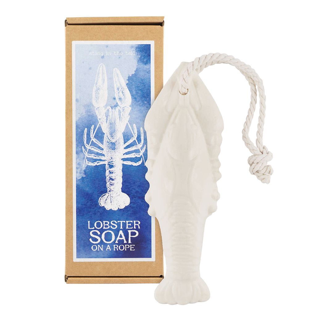 LOBSTER SOAP ON A ROPE (BLUE LABEL)