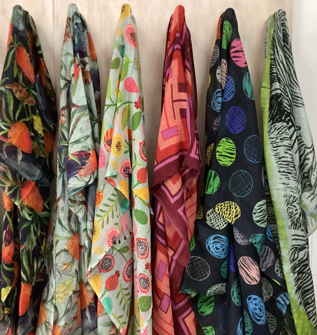 Wool Silk Scarves $95