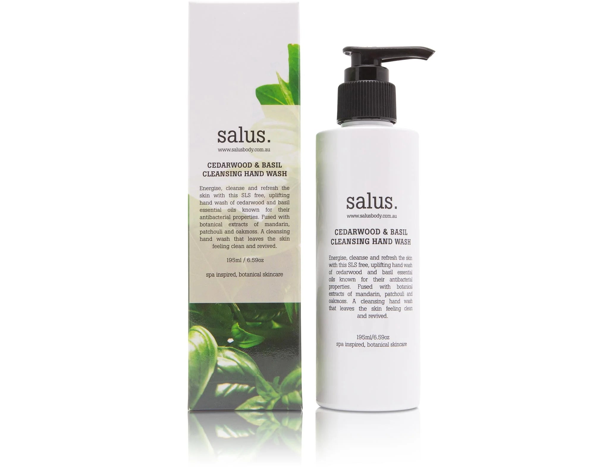 Salus Cedarwood & Basil Hand Wash - Connie Dimas
