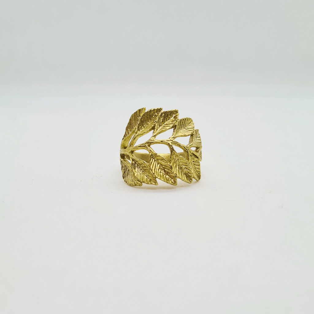 Handmade goldleaf ring Sydney
