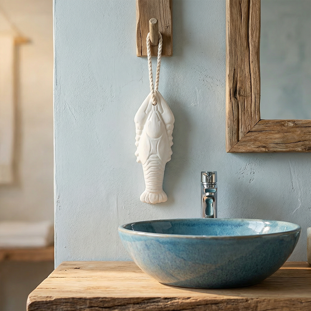 LOBSTER SOAP ON A ROPE (BLUE LABEL)