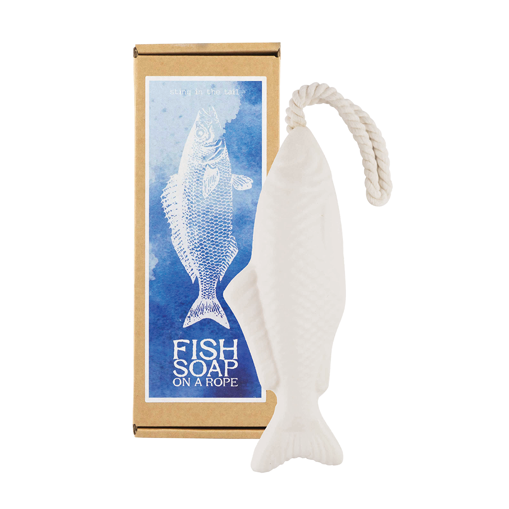 FISH SOAP ON A ROPE (BLUE LABEL)