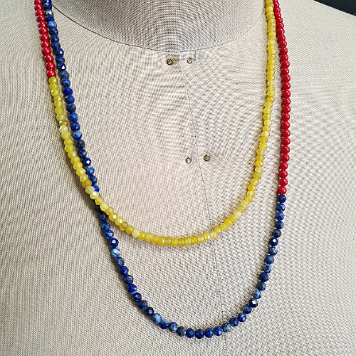 Luxor Bead Necklace - Connie Dimas Jewellery
