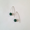 NERIDA SILVER AND STONE EARRINGS - Connie Dimas Jewellery