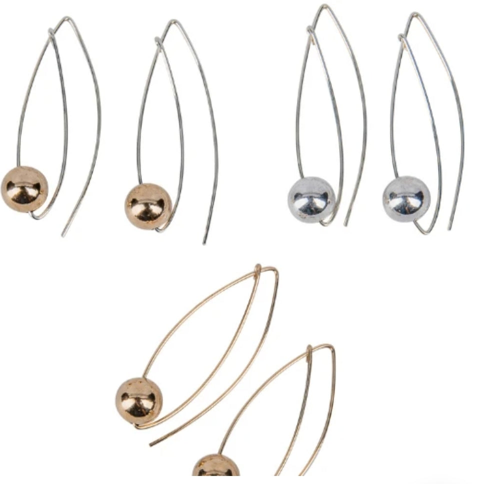NERIDA SILVER EARRINGS - Connie Dimas
