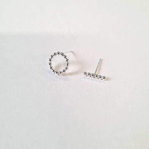 DOT & LINE STUDS - Connie Dimas Jewellery
