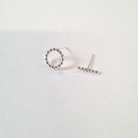 DOT & LINE STUDS - Connie Dimas Jewellery