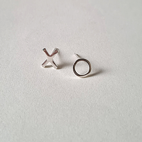 HUGS & KISSES STUDS - Connie Dimas Jewellery