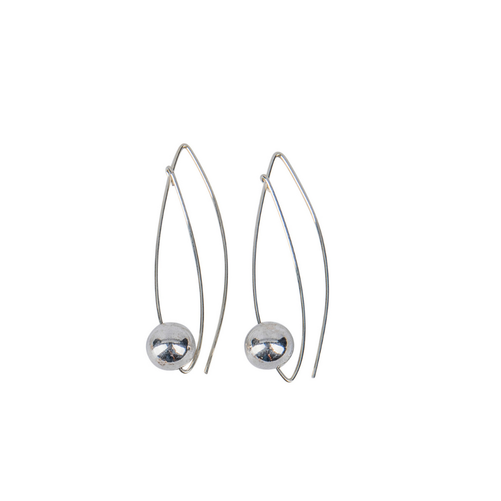 NERIDA SILVER EARRINGS - Connie Dimas