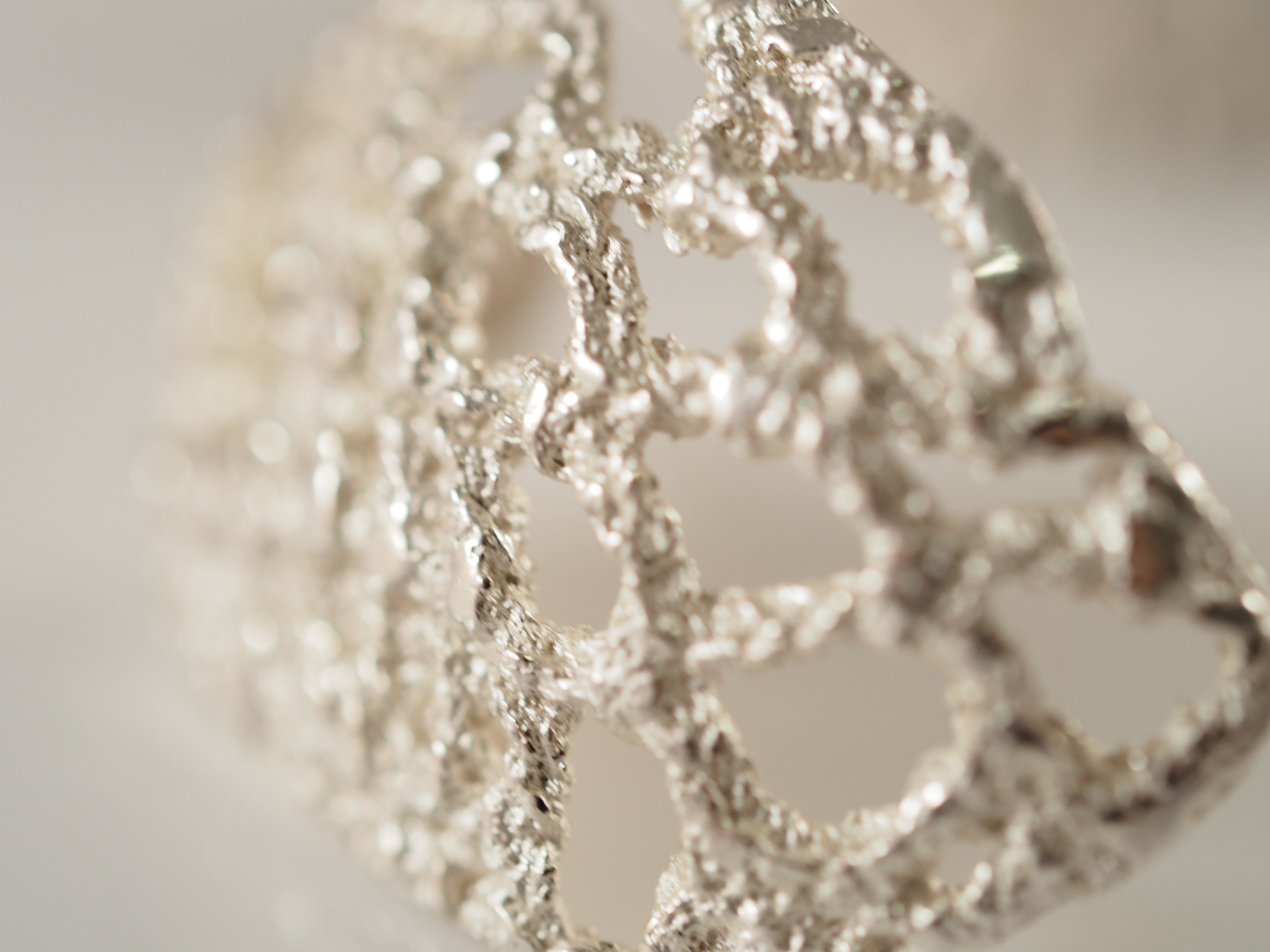 LACE SILVER EARRINGS - Connie Dimas Jewellery