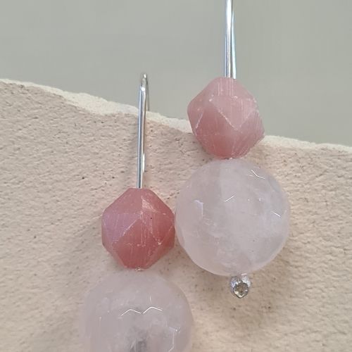 ROSE QUARTZ & PINK OPAL - Connie Dimas Jewellery