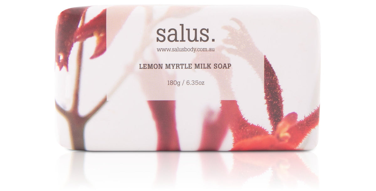 Salus Lemon Myrtle Milk Soap - Connie Dimas Jewellery
