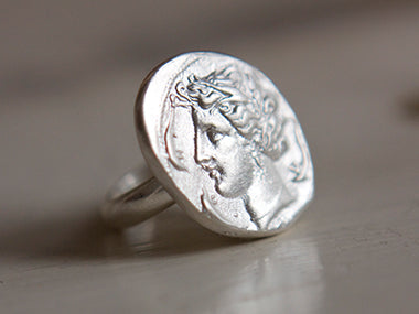 Coin ring - Connie Dimas Jewellery