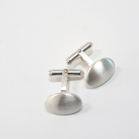 Pebble cufflinks - Connie Dimas Jewellery