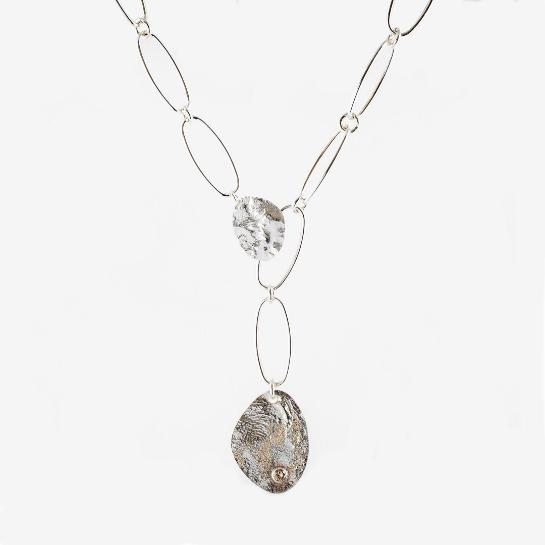 CLIO LINK DIAMOND NECKLACE - Connie Dimas Jewellery