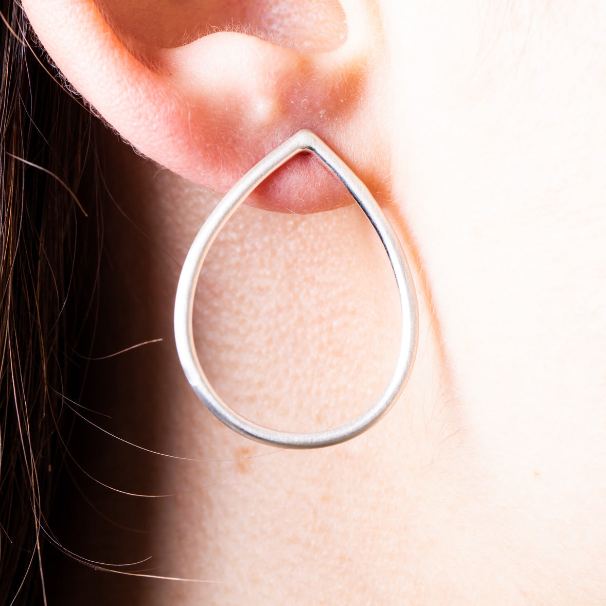 Teardrop studs - Connie Dimas Jewellery