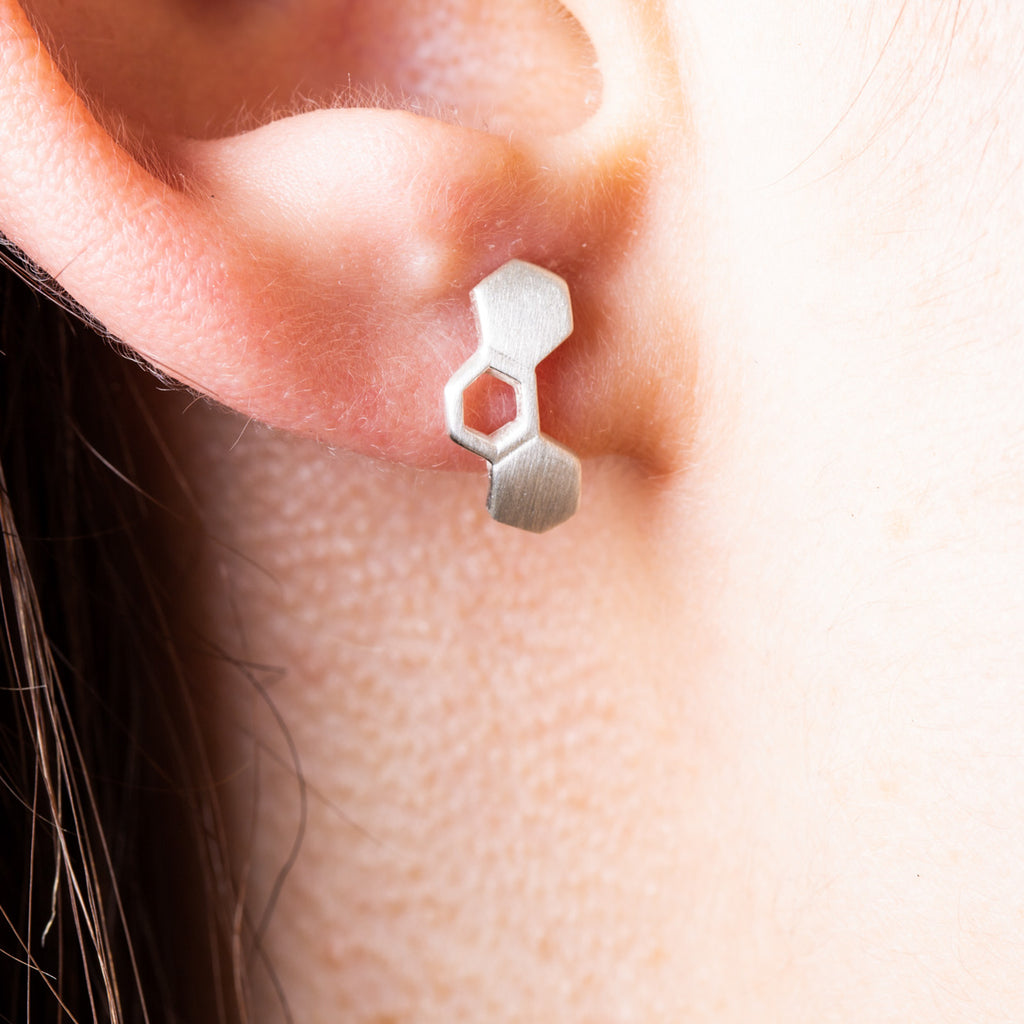 HIVE STUDS MINI - Connie Dimas Jewellery