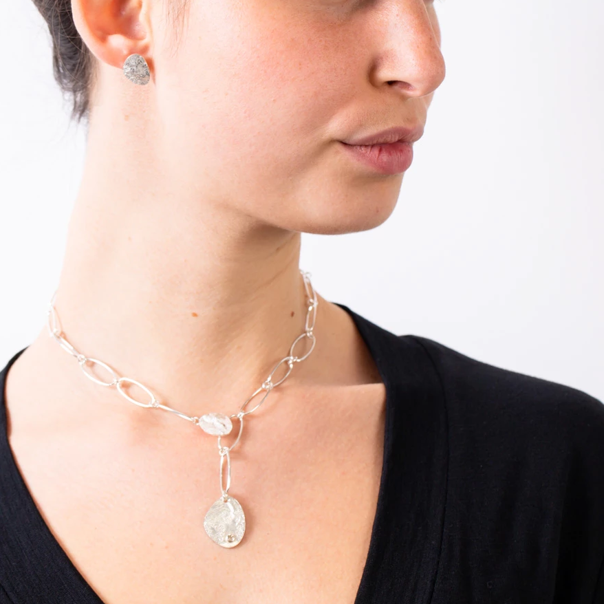 CLIO LINK DIAMOND NECKLACE - Connie Dimas Jewellery