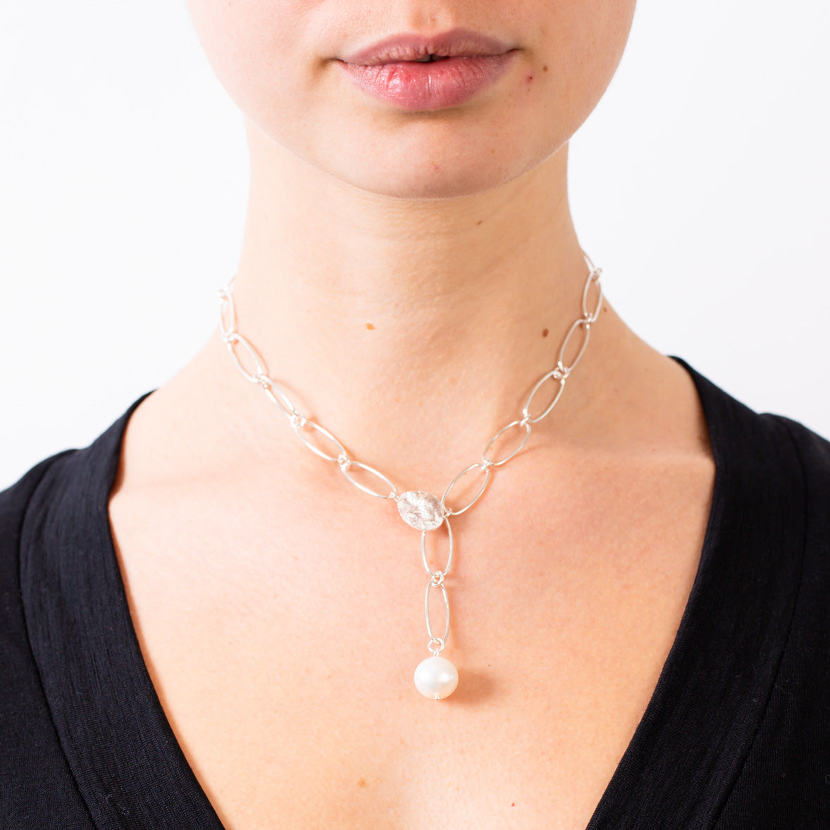 CLIO PEARL NECKLACE - Connie Dimas Jewellery