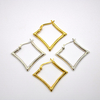 SQUARE HOOP EARRINGS - Connie Dimas Jewellery