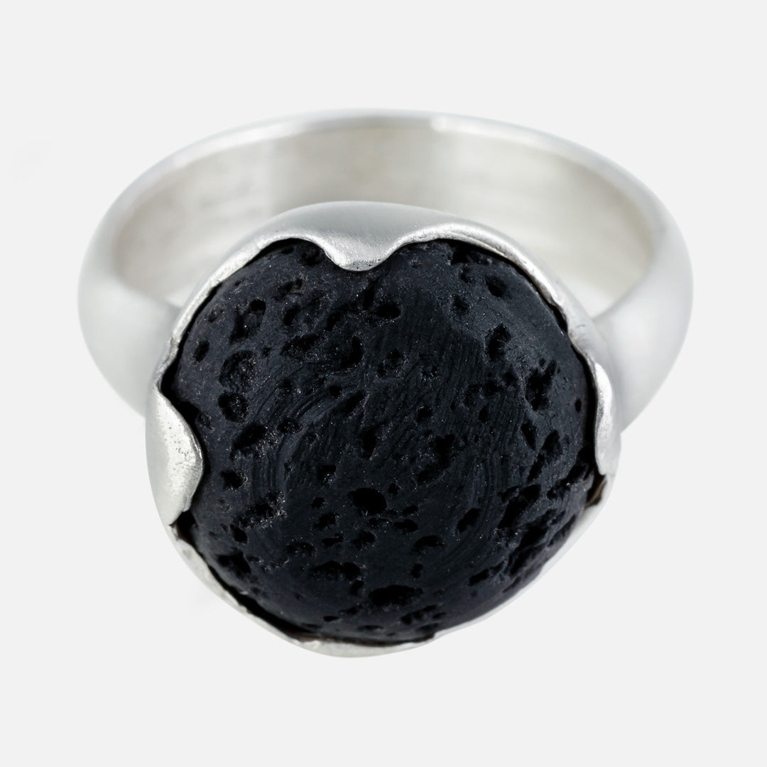 LAVA ROCK RING - Connie Dimas Jewellery