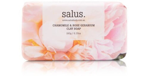 Salus Chamomile & Rose Clay Soap